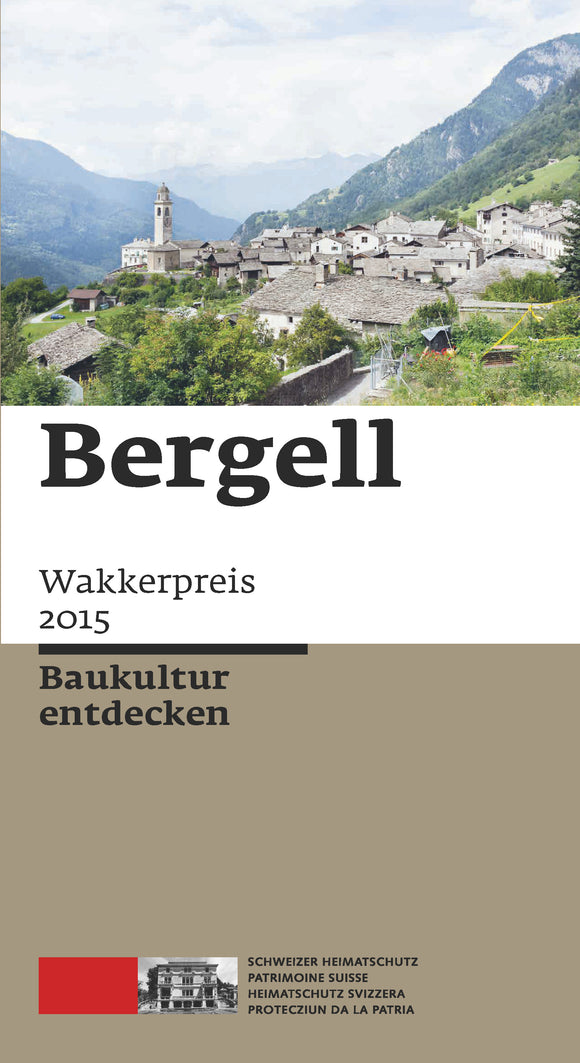 Bergell: Wakkerpreis 2015