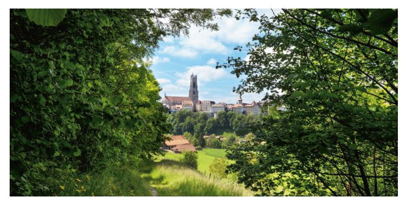 Postkarte Fribourg im 10er-Set 2024