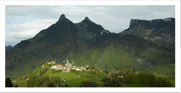 Postkarte Gruyères im 10er-Set 2025