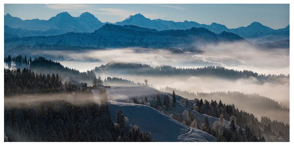 Postkarte Lüderenalp im 10er-Set 2024