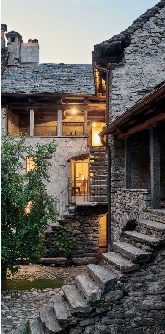 Postkarte Moghegno im 10er-Set