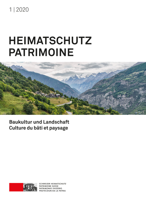 Zeitschrift Heimatschutz/ Patrimoine, 1/2020